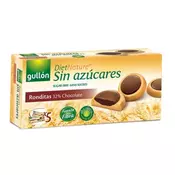 Gullon Ronditas keks sa cokoladnim punjenjem bez šecera 186g