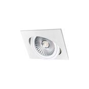 LED ugradna svetiljka za spušteni plafon LED/6W/230V 3000K 8,5x8,5 cm bela