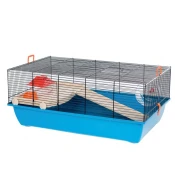 Kletka za glodavce TOMMY + Plastic 78 x 48 x 32cm MODRA