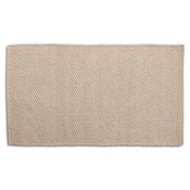 Kela Kopalniška preproga Miu, mešanica bombaža in poliestra, motna roza, 80,0 x 50,0 x 1,0 cm
