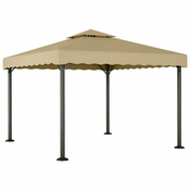 Sjenica smedesiva 3 x 3 m od aluminija i celika