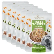 Applaws Dog Taste Toppers in Gravy jagnjetina, bučke, korenje in čičerika 6 x 85 g