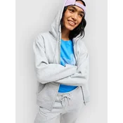 Roxy Surf Stoked Zipped Brushed jopica s kapuco medium grey heather