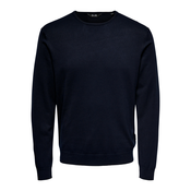 Only & Sons Pulover Wyler, modra