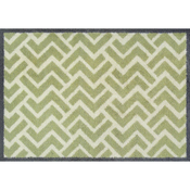 wash+dry PREDPRAŽNIK Herringbone 60/85 cm potiskano zelena