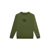 VANS Majica zelena/črna