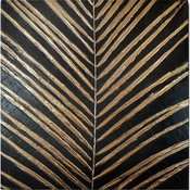 Rucno oslikana slika 70x70 cm Palm Leaf – Wallity