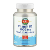 Vitamin B5-1000 mg Pantothenic Acid-100 Tablets