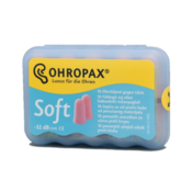 Ohropax Soft, penasti ušesni čepki - 5 parov