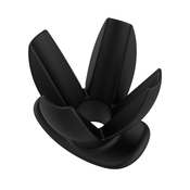 Hidden Desire Extreme Spreader 4-Way Plug Black
