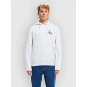Billabong Foundation moški pulover s kapuco light grey heather