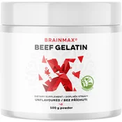 BrainMax Beef Gelatin, Grass-fed goveja želatina, 500 g