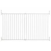 DREAMBABY Sigurnosna barijera Broadway 2-panela ekstra široka 76-134,5 cm bijela