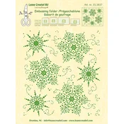 Leane Creatief Embossing Folder Žep za embosiranje 1 kos