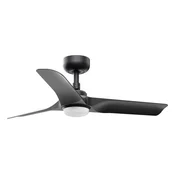FARO 33825WT1S - LED prigušiva ventilator HEY S 10W/230V CCT precnik 90 cm crna WT + daljinski upravljac