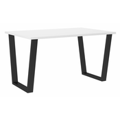 Jedilna miza Cesar - 138x90 cm - bela
