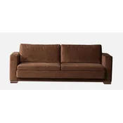 Casa Padrino luxury 3 seater brown 211 x 88 x H. 67 cm - Living room sofa - Hotel sofa - Living room furniture - Hotel furniture - Luxury furniture - Living room furniture