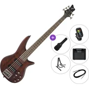 Jackson JS Series Spectra Bass JS3V LF SET 2 Walnut Stain 5 strunska bas kitara