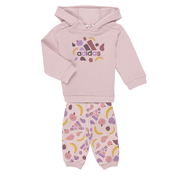 adidas Otroški kompleti Essentials Allover Print Jogger Set Rožnata