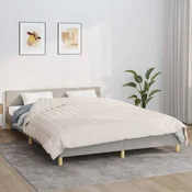 Teška deka svijetla krem 200x225 cm 13 kg od tkanine