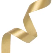 Satenast trak – zlata barva 2,5 cm x 23 m