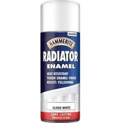 Sprej za radiator 400ml bela sijaj ENAMEL Hammerite - Bela emajl