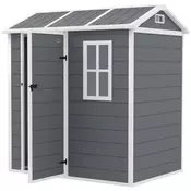 Homestar Vrtna uta 186x130x199 cm siva