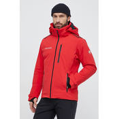 Skijaška jakna Descente Paddy boja: crvena