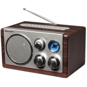 Roadstar HRA1345NUSWD radio sa drvenim kucištem