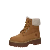 TIMBERLAND Gležnarji z vezalkami  svetlo bež / karamel