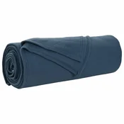 Vidaxl Odeja Temno modra 280 x 210 cm Flis