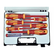 Extol Premium Električni izvijači s preizkuševalnikom Extol Premium (53087) komplet 7 kosov, 3x(-),3x(PH), CrV