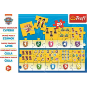 Trefl Puzzle Tlapková patrola - Številke/20 kosov