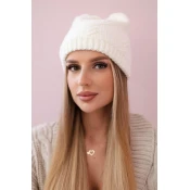 marka niezdefiniowana Womens cap Lorena K377 ecru