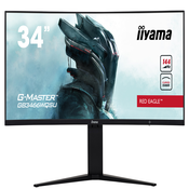 iiyama G-Master Red Eagle GB3466WQSU-B1 monitor, 86.5 cm, VA, UWQHD, ukrivljen