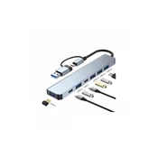 E-GREEN USB HUB USB3.1 Tip C - 7 Port USB3 with USB-C Power