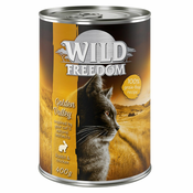 Miješano probno pakiranje: Wild Freedom Adult - 6 x 200 g ( 2 piletina, 2 losos, 1 x govedina, 1 x pacetina)
