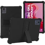 GS Silikonski ovitek za Lenovo Tab M11, Impact, oklepljen, črn