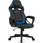 SENSE7 Gaming stol Knight črno-moder