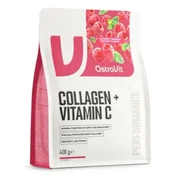 OstroVit Collagen + Vitamin C malina limun 400g
