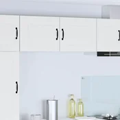 vidaXL Stenska kuhinjska omarica s polico 2 pcs Bela 50 x 31 x 40 cm