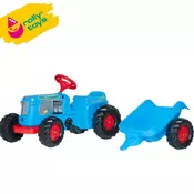 Traktor na pedale sa prikolicom RollyKiddy Classic 