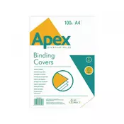 Apex Medium A4 230g 100 listova mat crna poleđina 6501001