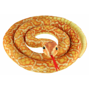 Teddies Plišana zmija, 200 cm, narancasto žuta