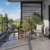 Mömax Set Za Balkon Bardolino, Barve Akacije, 3-Delni Set