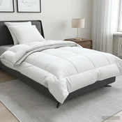 vidaXL Set odeje in blazine 3 pcs 135x220 cm 4 letni časi 140+220 GSM