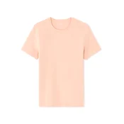 Moška majica Celio Neunir, roza, slim fit
