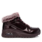 Gležnjarji Skechers Uno Rugged 168126/BURG Bordo rdeča