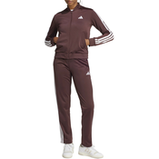 Adidas Ženska komplet trenerka W Ess 3S Ts, JD2683, Bordo