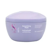 Alfaparf Milano Maska za lase Alfaparf Milano Semi di Lino Smooth Rebel Hair 200 ml Glajenje 350 g
